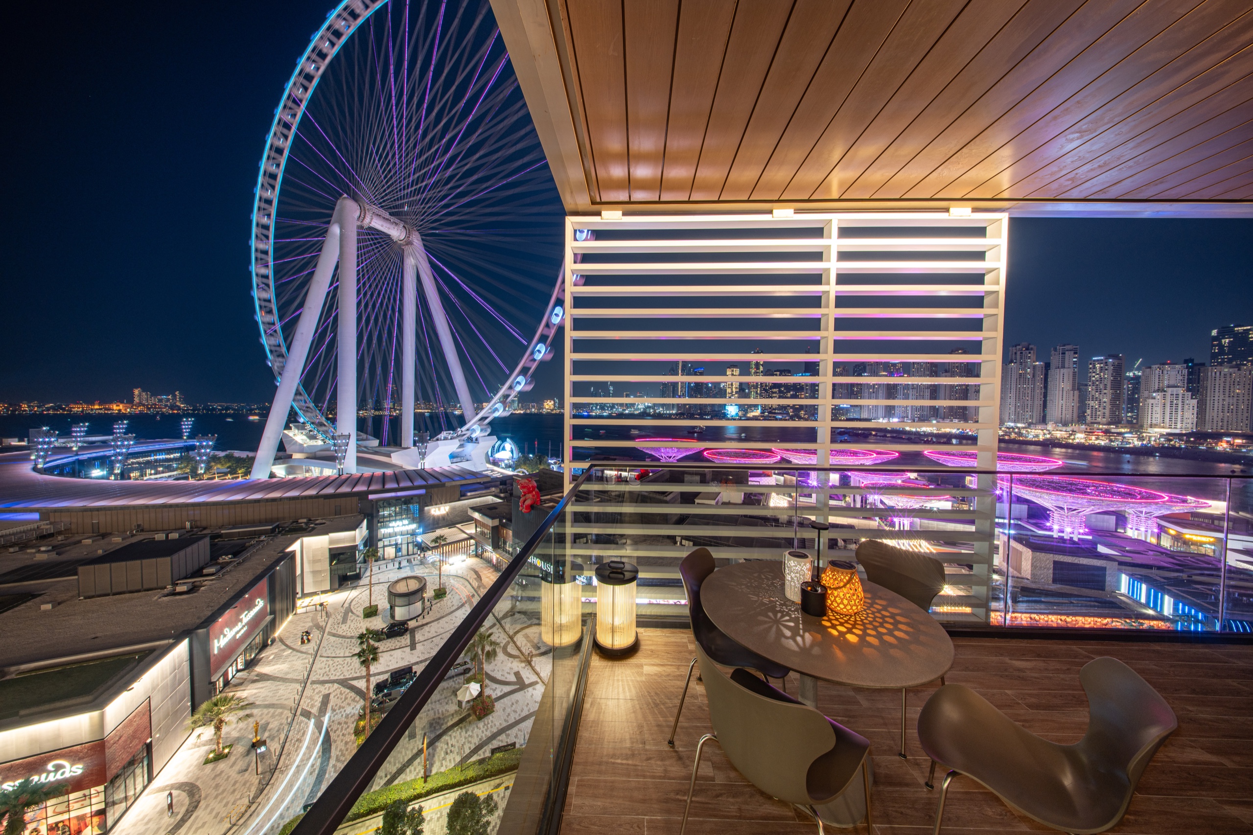 Balcony at Night