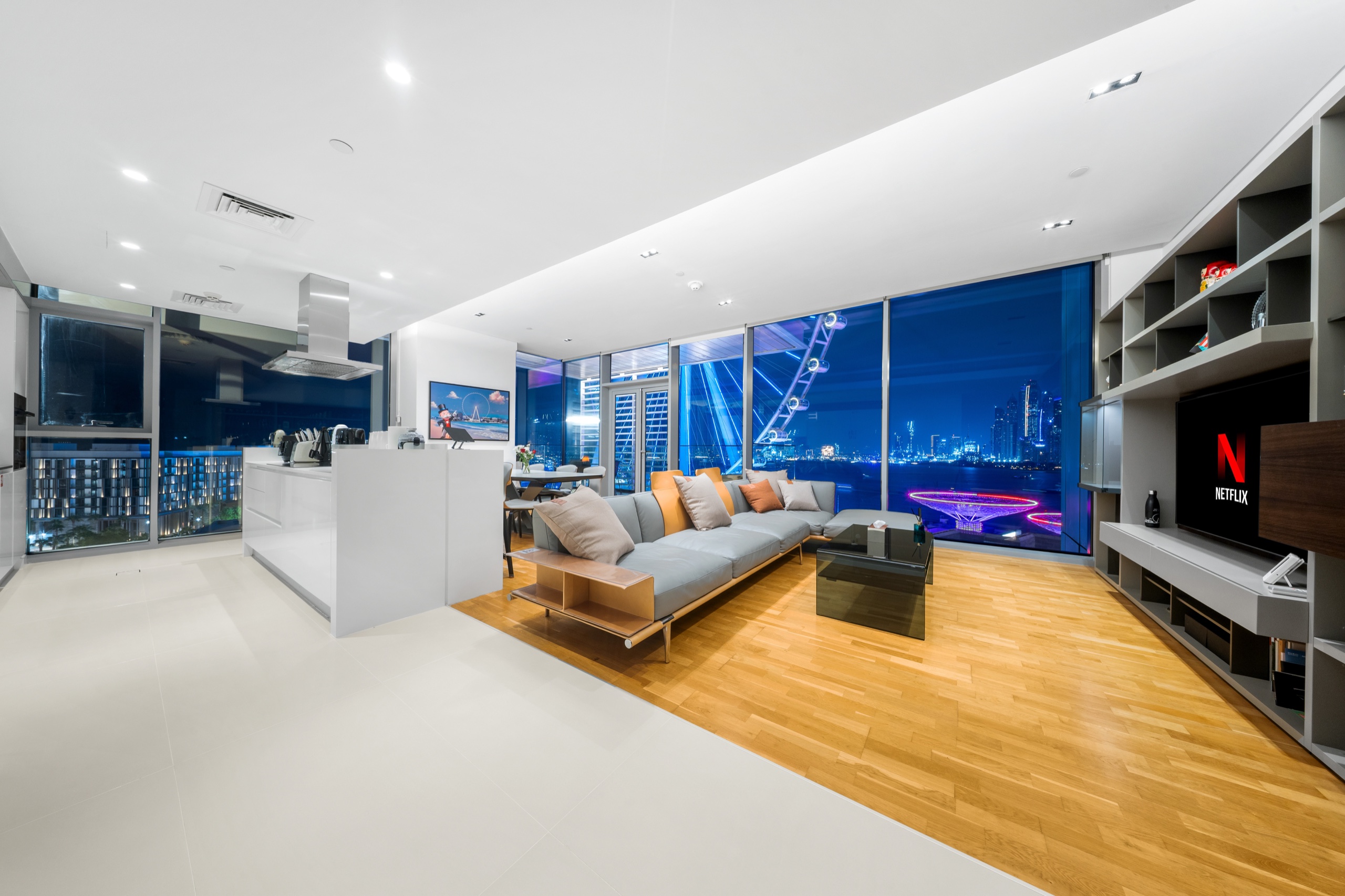 Living Room at Night