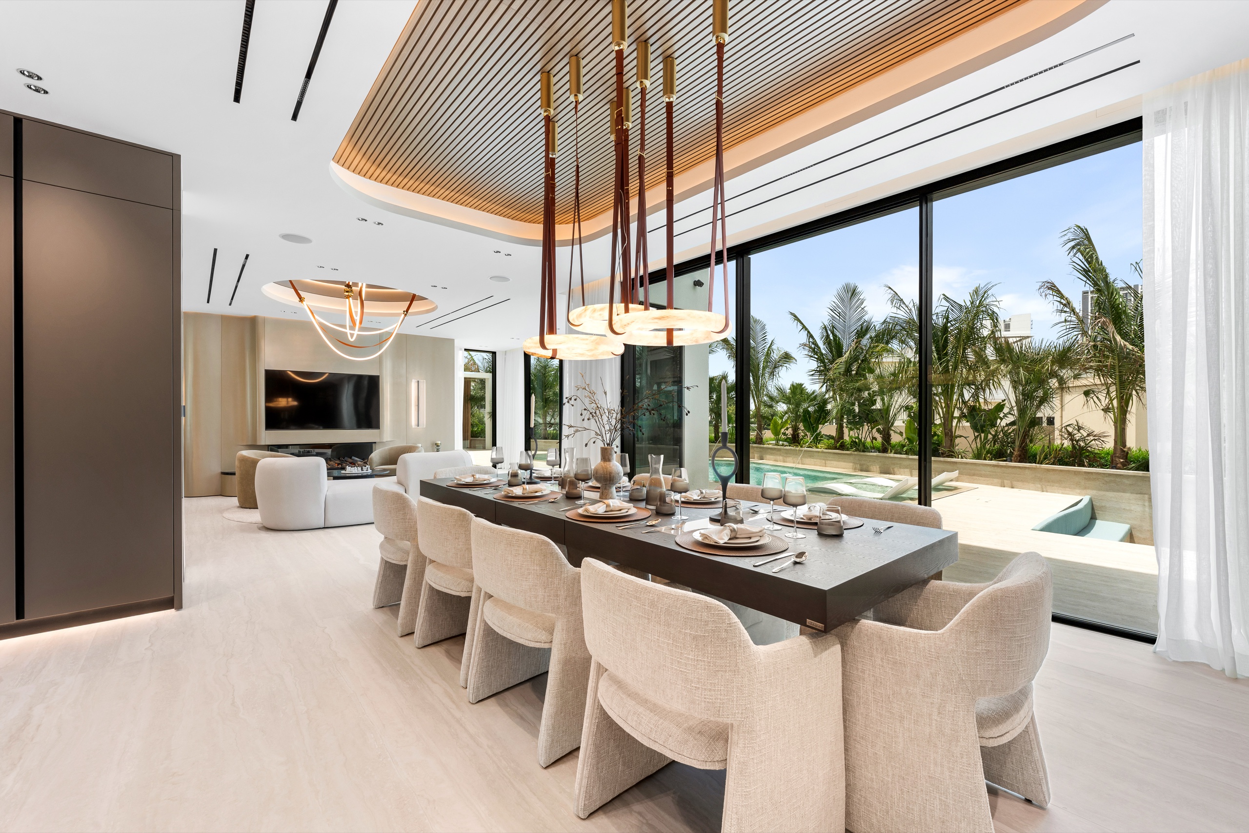 Dining by the Pool
