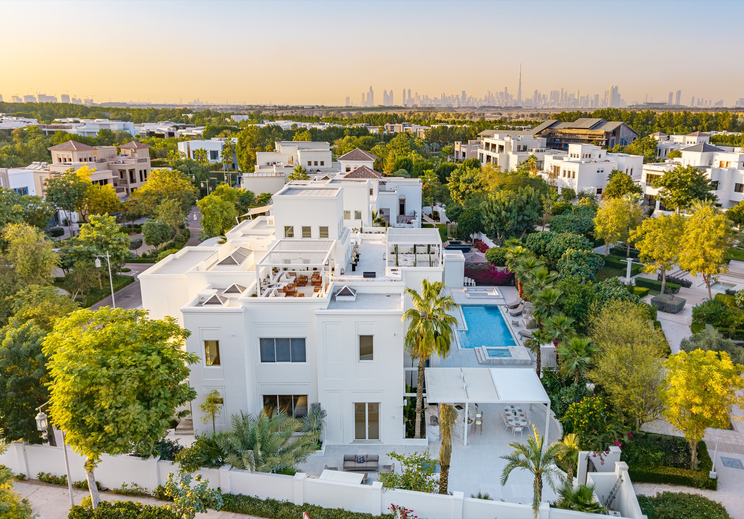 Aerial City View