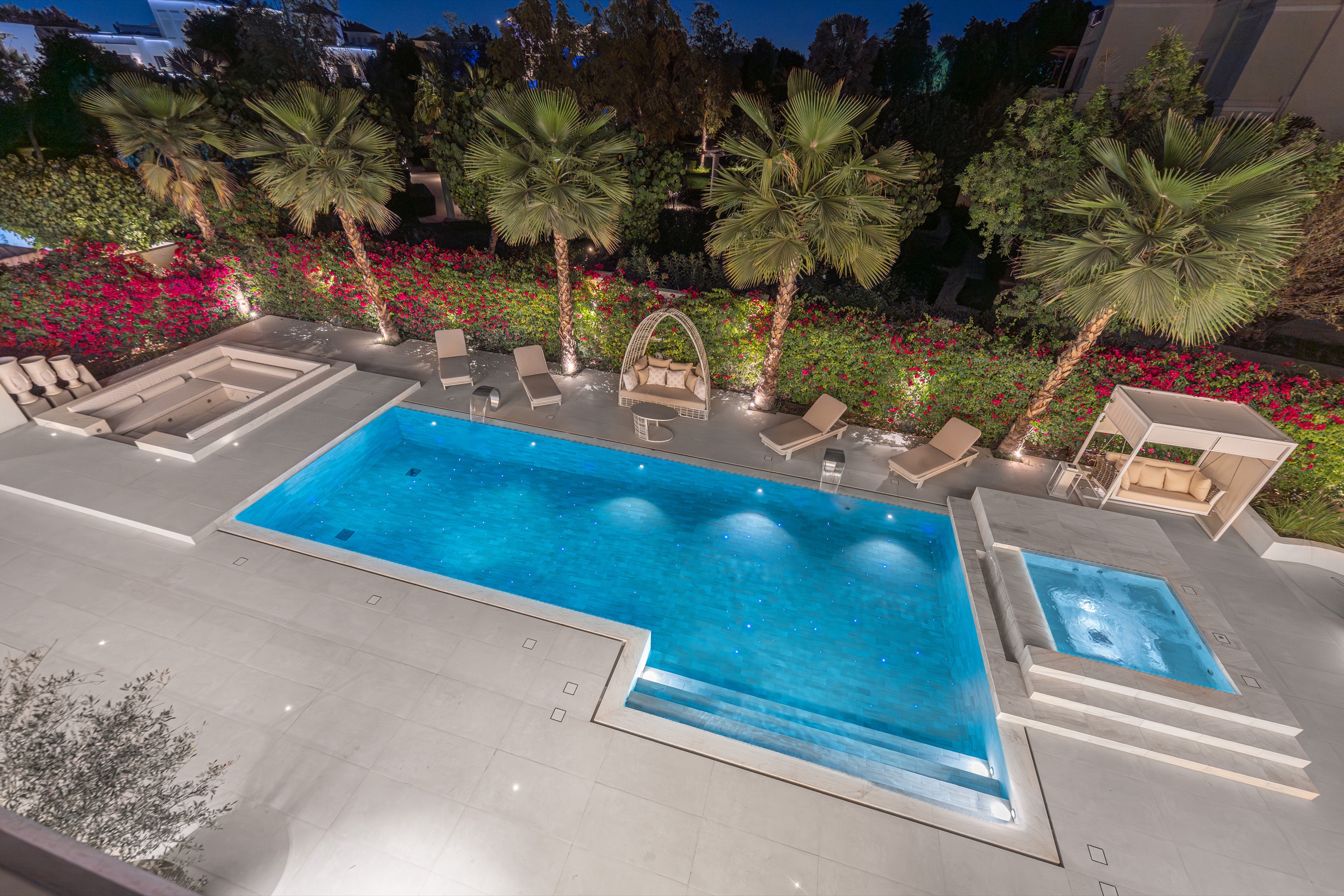 Pool at Night