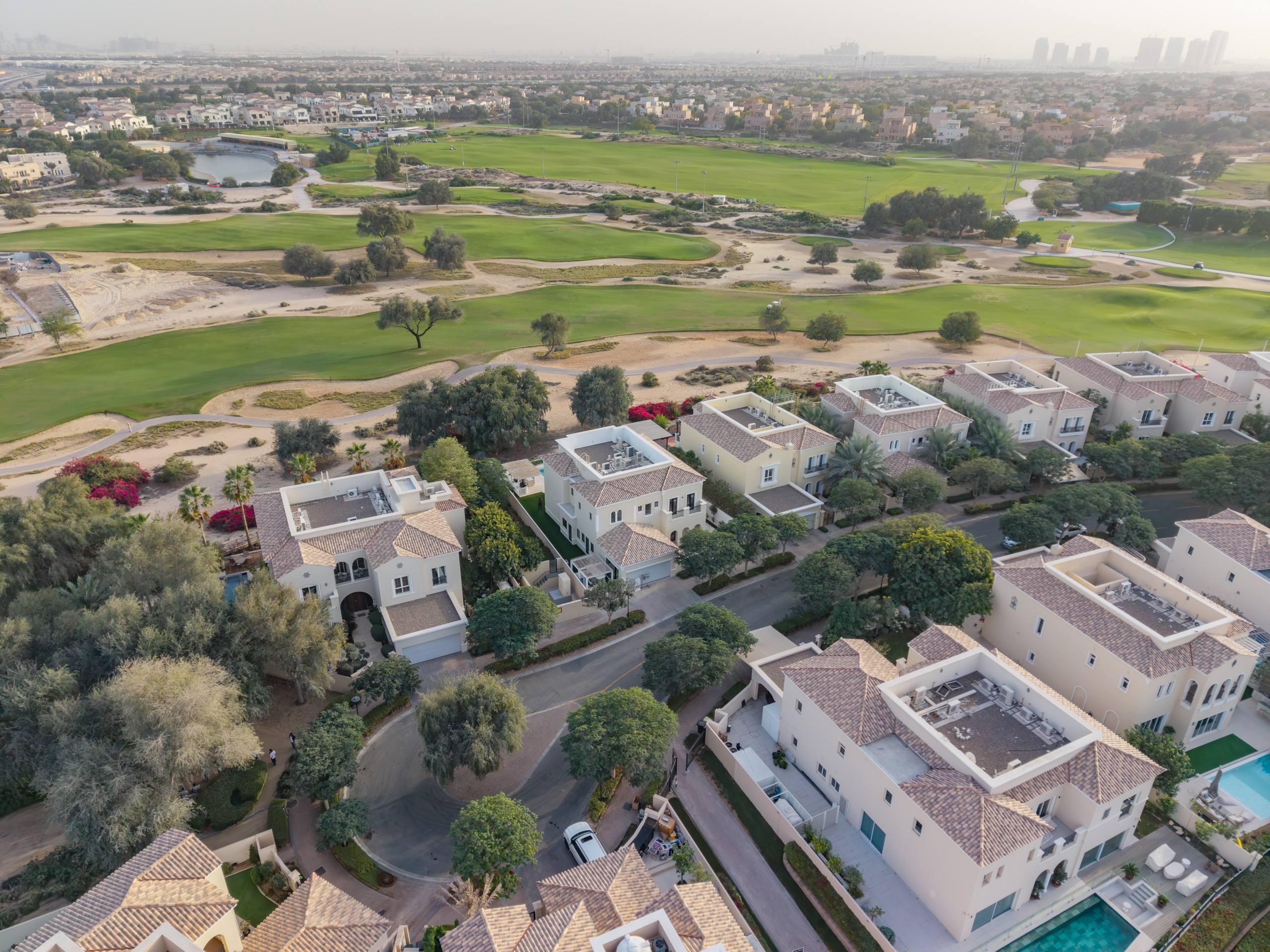 Aerial Golf Course