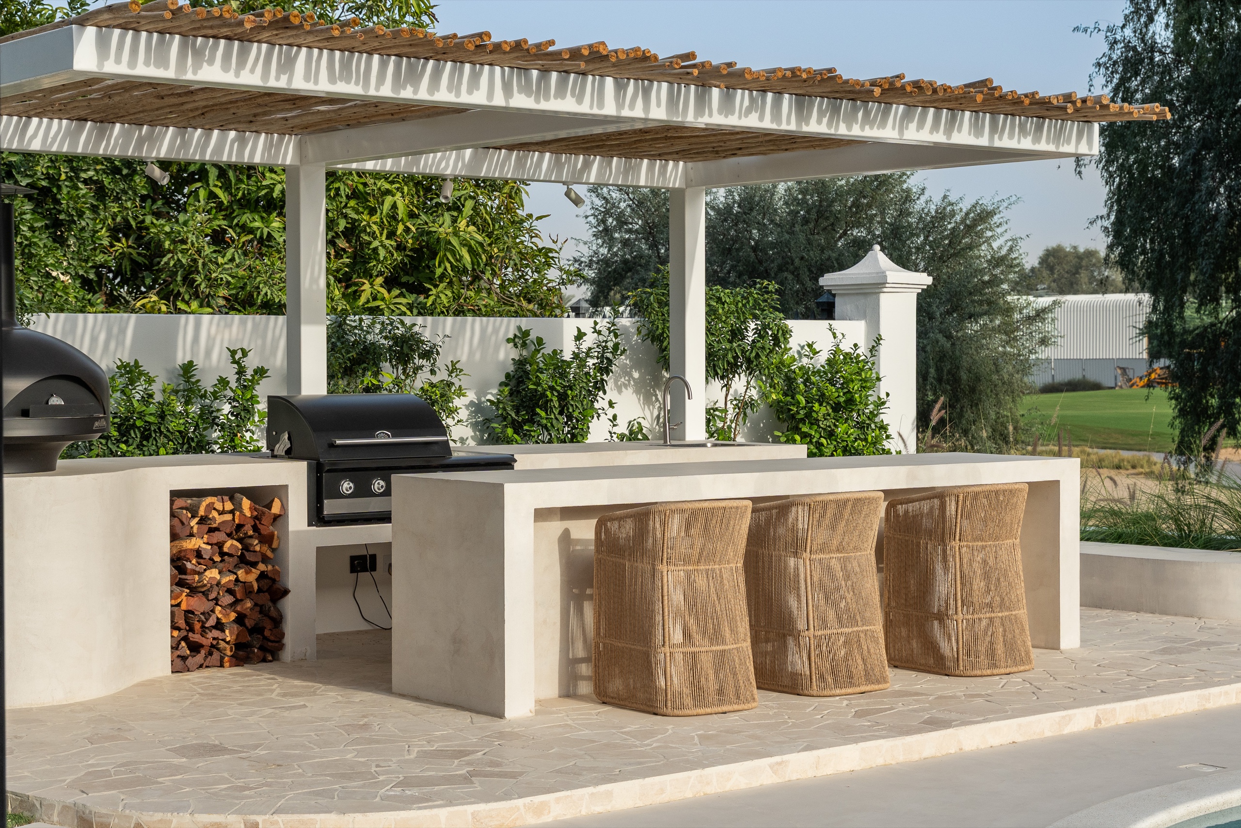 Outdoor Kitchen Detail