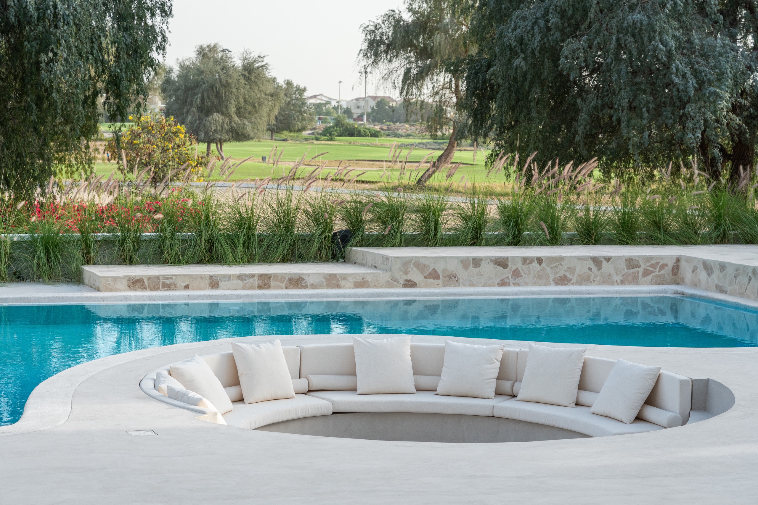 Sunken Pool Lounge