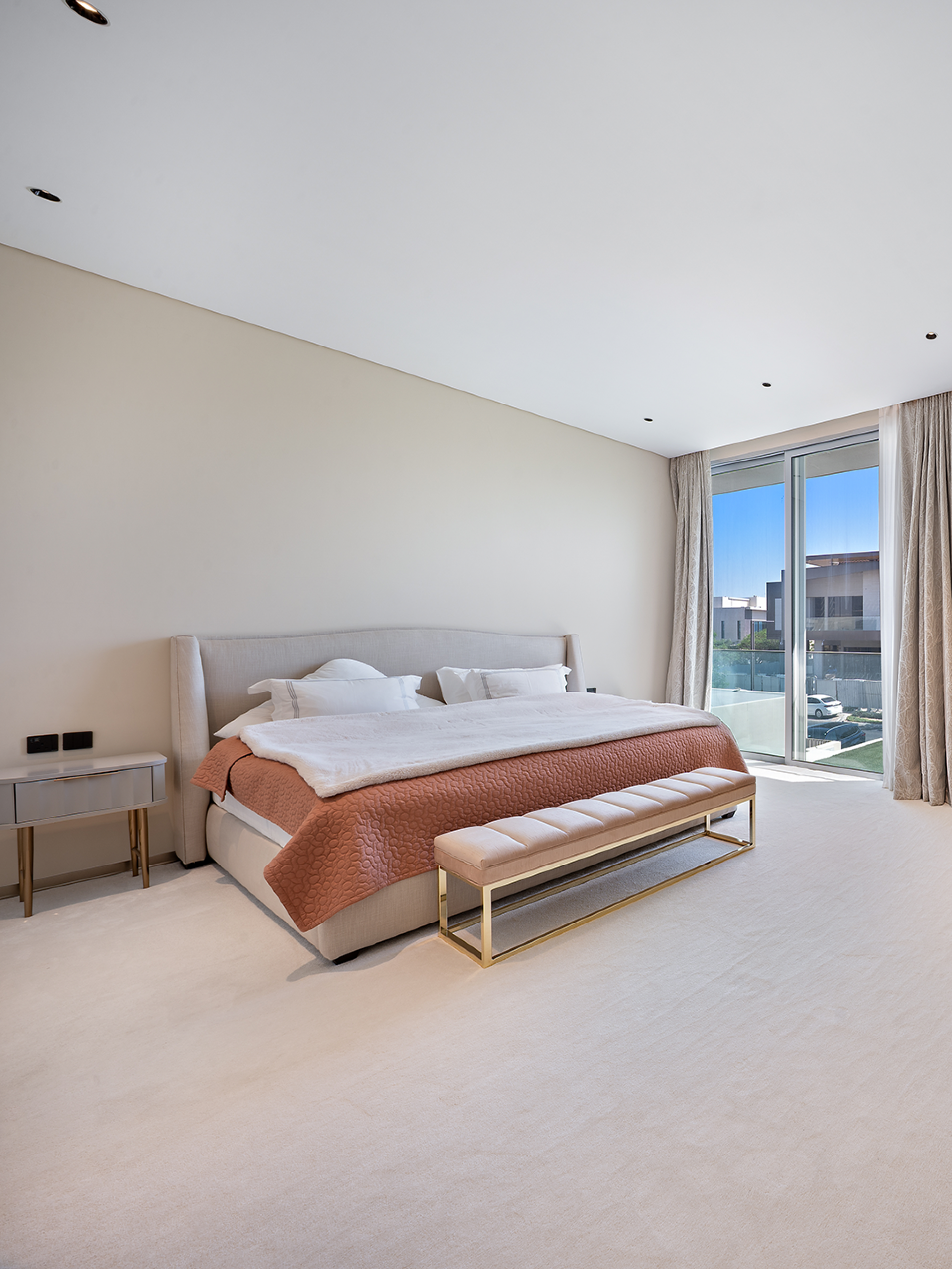 Bedroom with City View