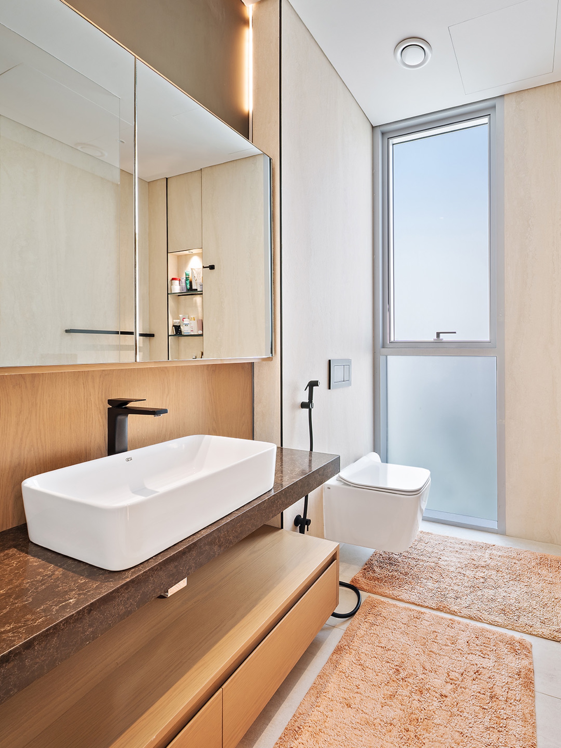 Bathroom with Window View